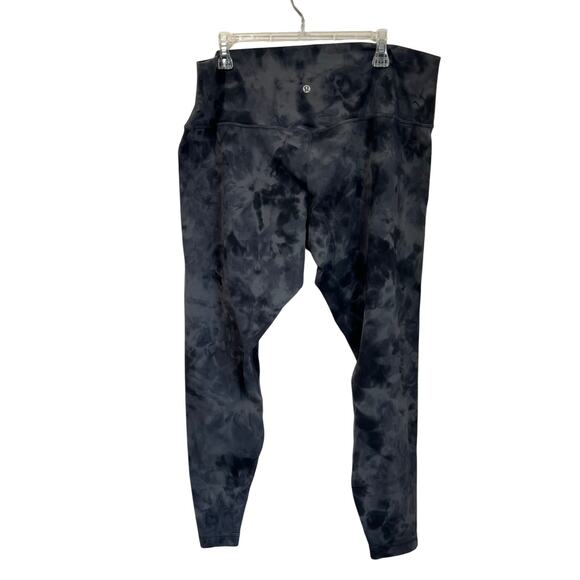 Lululemon Wunder Under High Rise Luxtreme Leggings 20 Marble Wash Titanium - Picture 4 of 8